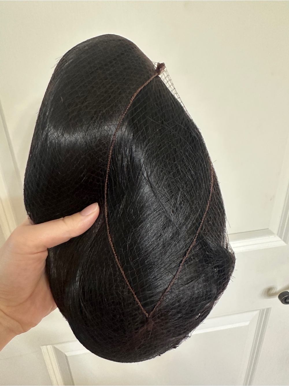 1of 5 Amazon Black Short Bob Wig with Bangs - Picture 6 of 6